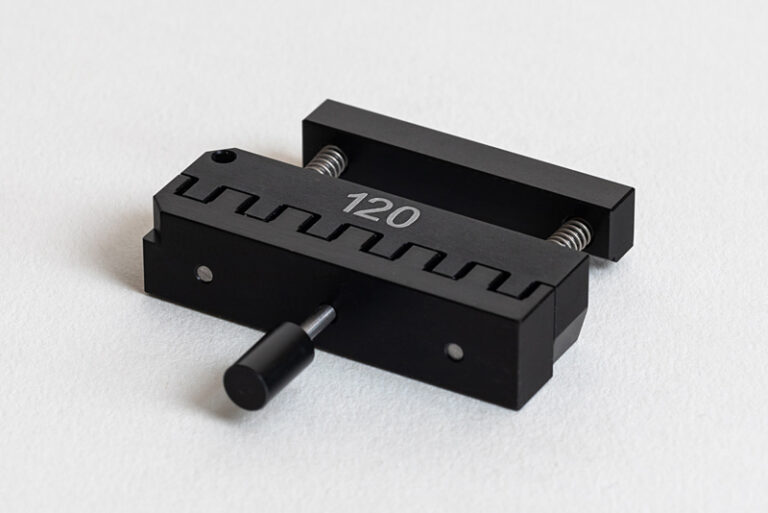 Faserhalter 120 µm für Glasfasertrenngerät Corning FBC005 - FBC006, Artikel-Nr. S46999-M9-S37-120